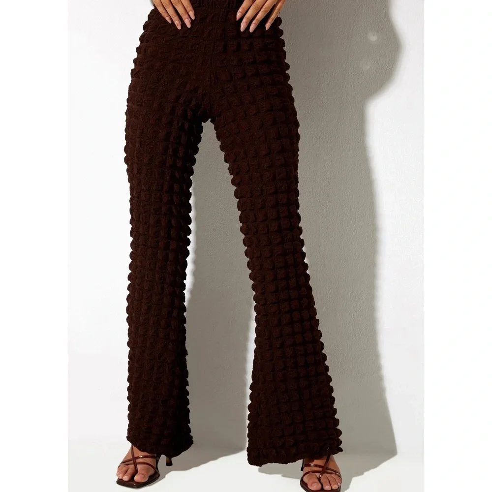 Motel Rocks Meldi Trousers and Neno Crop Top Set - Picture 5 of 9